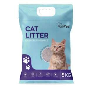 PUPPEE Premium 5 Kg Lavender Scented Cat Litter