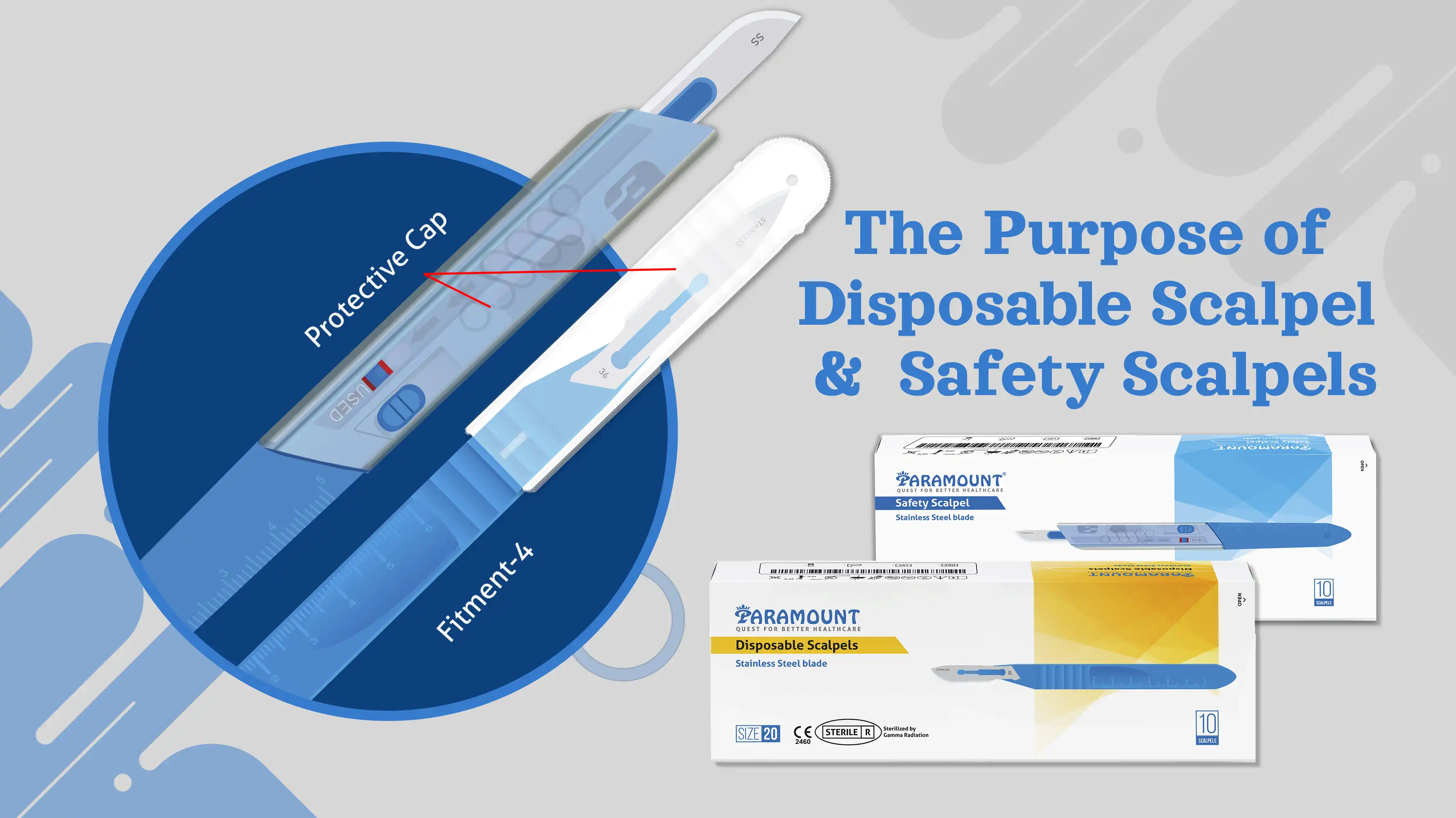 Purposes Disposable and Safety Scalpels